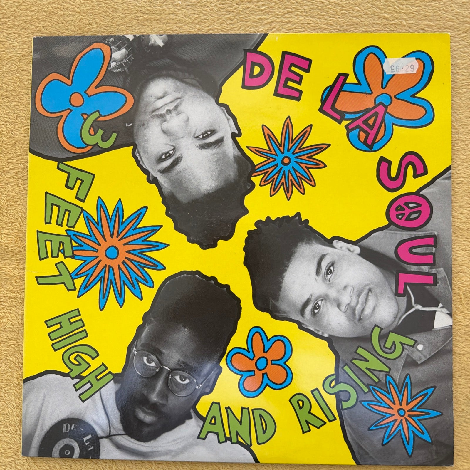De La Soul - 3 Feet High & Rising Vinyl LP Album Original Release