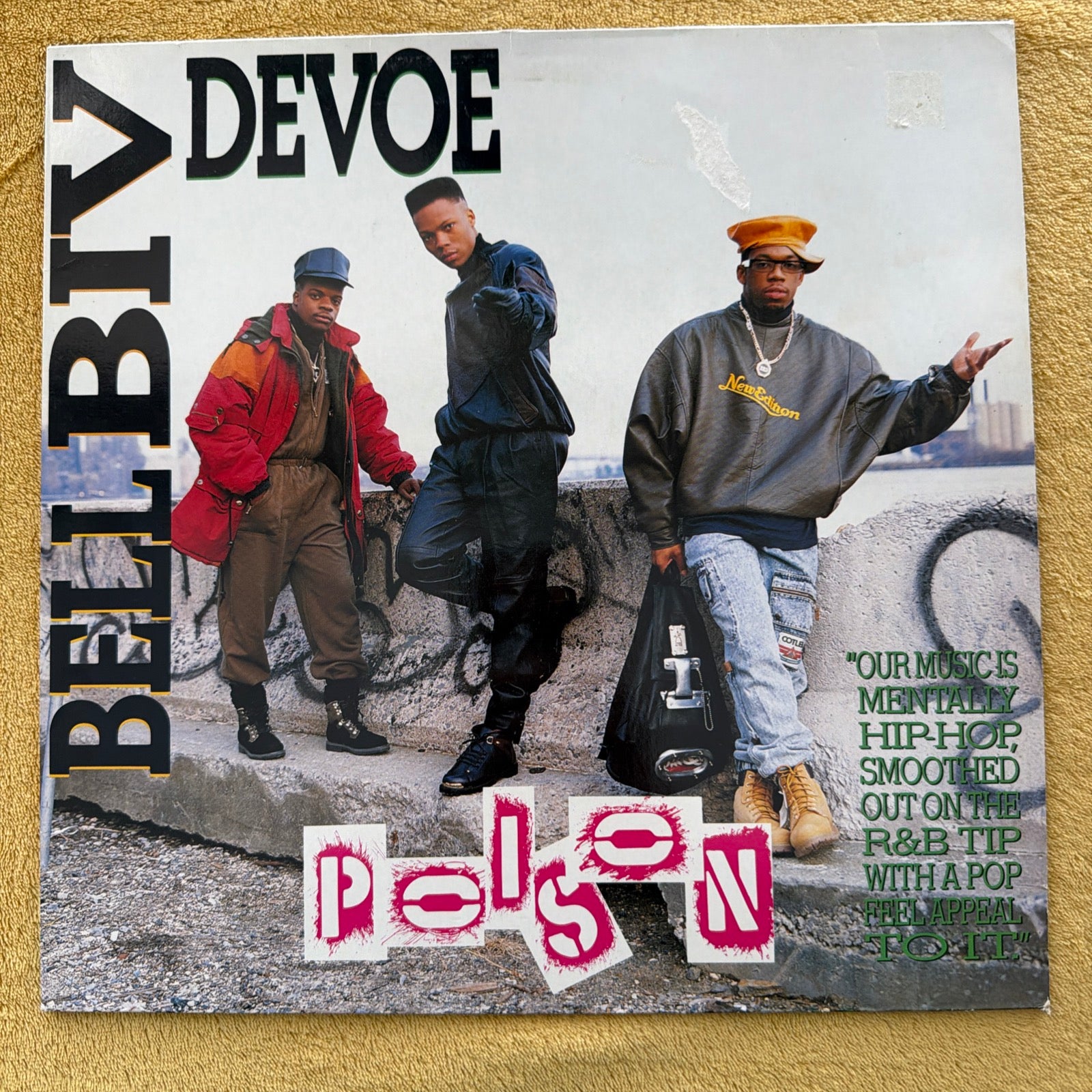 BELL BIV DEVOE Poison LP Vinyl Record 1990