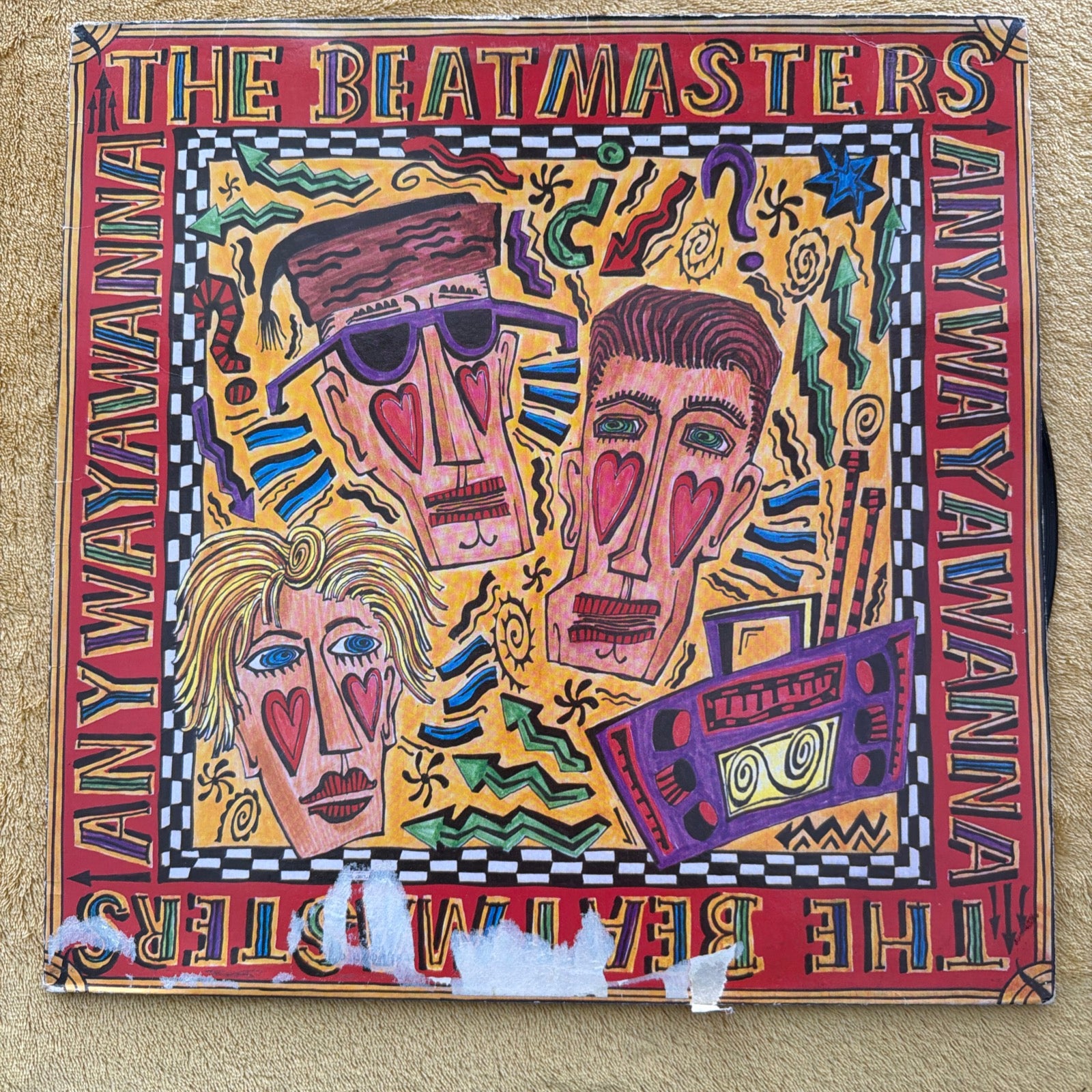 Beatmasters - Anywayawanna - Vinyl Record Lp