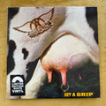 Aerosmith Get A Grip WHITE Vinyl Double LP Geffen Records Rare