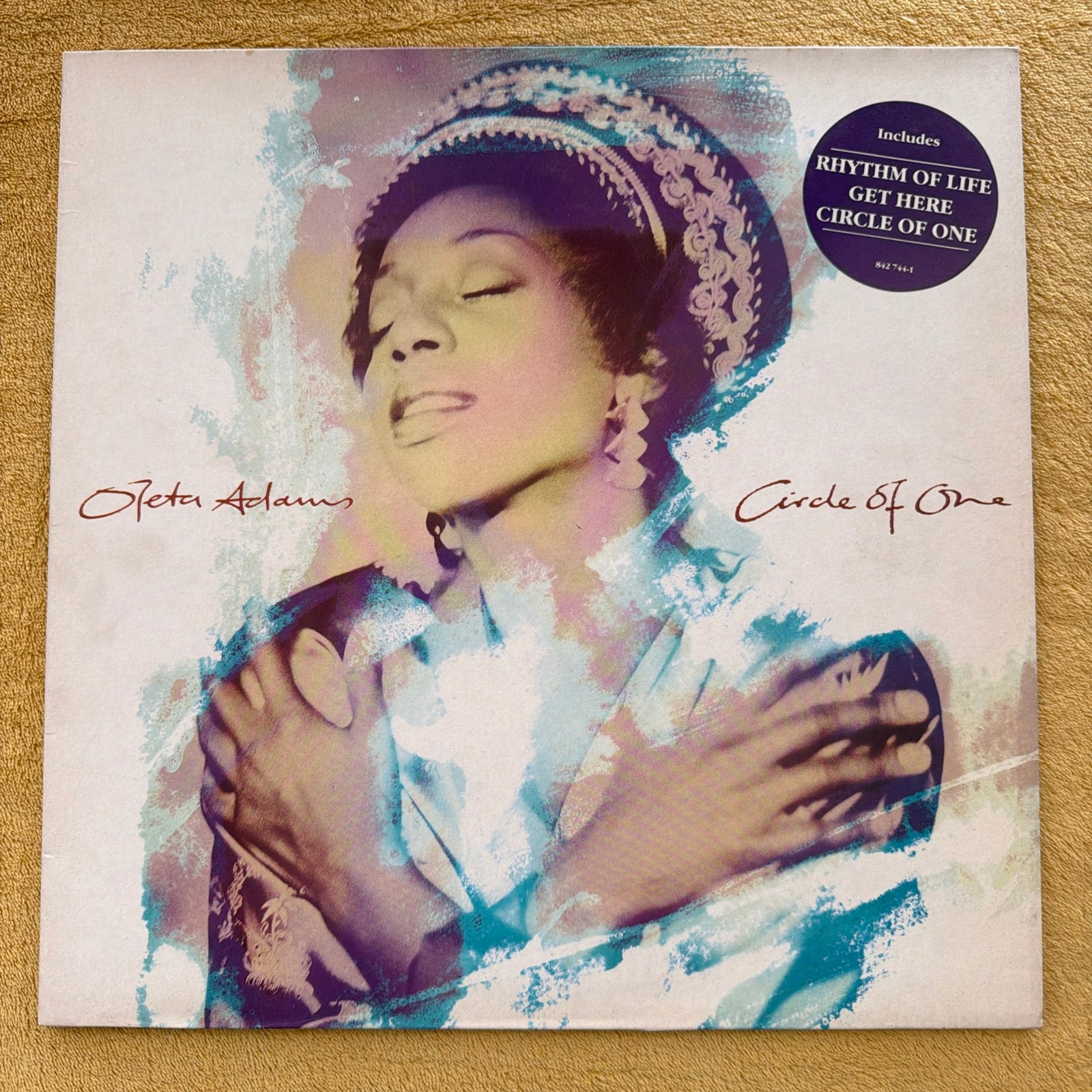 Oleta Adams - Circle Of One Vinyl Record - K5826z Lp