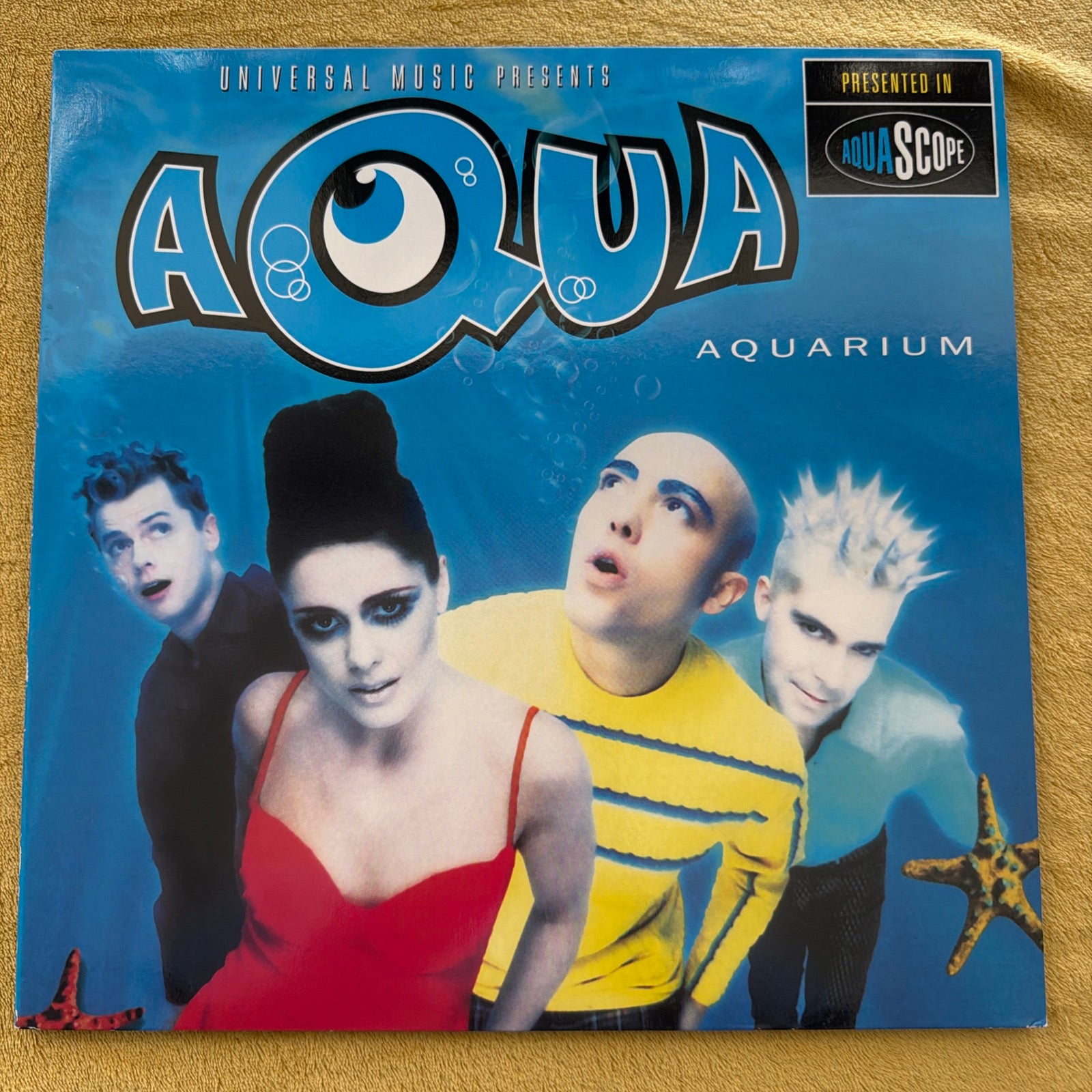 Aqua - Aquarium RSD 2017 Blue Opaque 180g Vinyl LP Rare